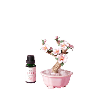 New Palace Museum Peach Blossom Bonsai Aromatherapy Gift Box Decoration 23.5 * 16.5 * 11.5cm