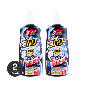 日本KOBAYASHI小林制药 管道疏通剂 下水道 黑瓶 400ml 拒绝堵塞 去除异味 各类排水管清道夫【超值2瓶】