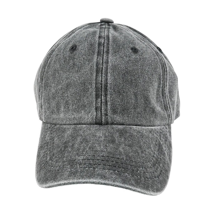 Baseball Cap Hat Gray Denim 56-60cm