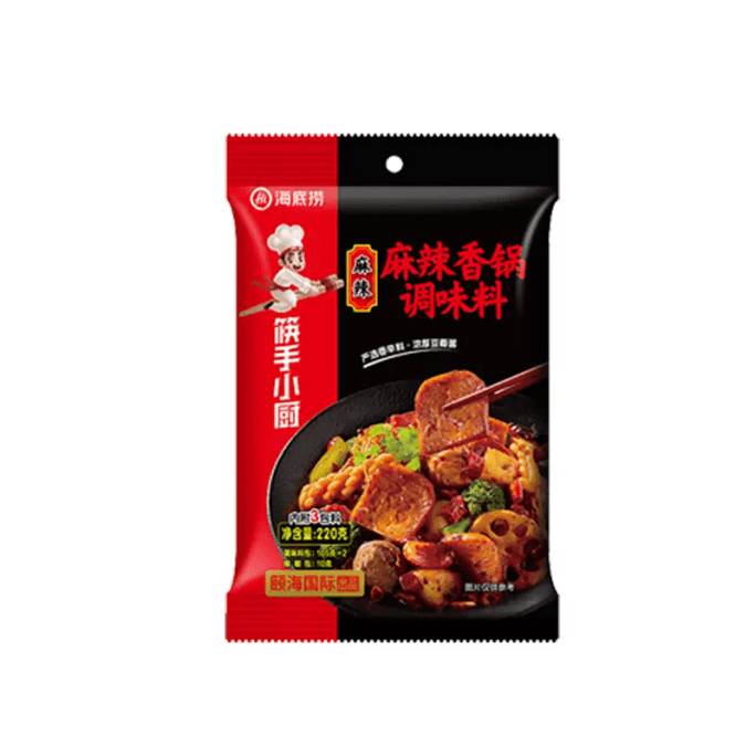 Haidilao Chopsticks Hand Small Kitchen Spicy Fragrant Pot Seasoning 220G*1 Bag