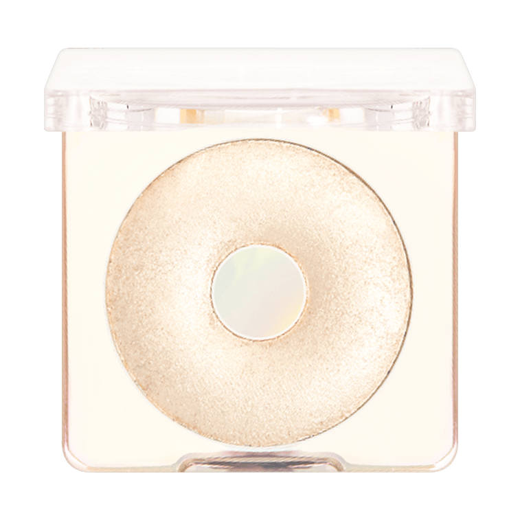 JUDYDOLL橘朵 环形灯高光粉 闪片钻石细腻融肤爆闪眼影 4g #01 碎冰奶油 米白细珠光 3