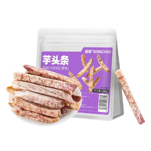 Original Flavor Taro Sticks, Guangxi Lipu Specialty Taro Snack, 150g*1 Bag
