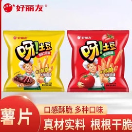 Potato chips, tomato steak flavor 12g*5bag