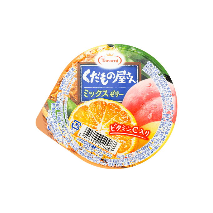 日本TARAMI 果凍杯綜合水果 5.6oz