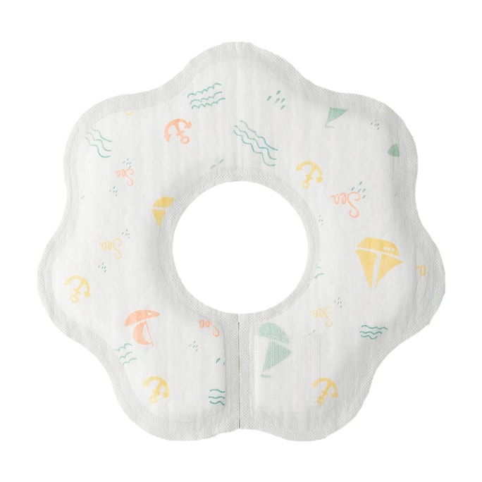 Disposable Drool Towel Baby Newborn Summer Baby Eating Soft Bib set sail and ride the waves 20pcs/box