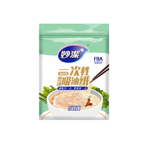 妙舖使い捨てスープ用油取り紙（EC）18cm