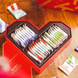 Daily Affection Chocolate Gift Box, Mixed Flavors, 30 Pieces【Valentine's Day Exclusive】