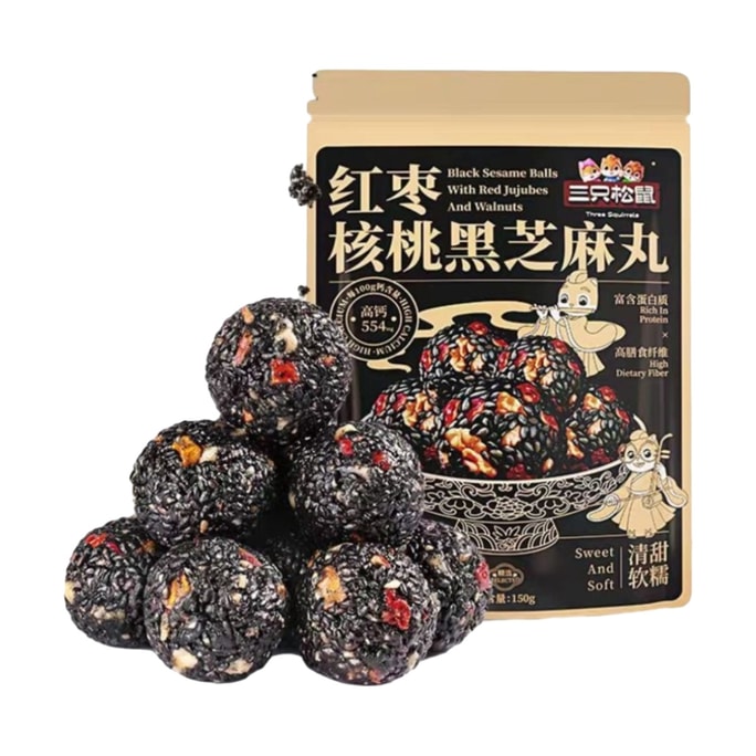 Red date walnut and black sesame pills 150g*1 bag