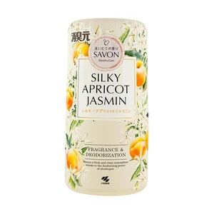 日本KOBAYASHI小林制药 消臭元SAVON 丝滑杏桃茉莉 室内芳香除臭 400ml