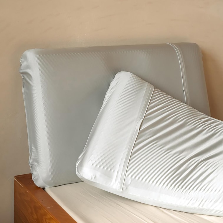 윤위 홈 맞춤 제작 별빛 젤 베개 - 우주 6호 베개 원단 별빛 2세대 그레이 60×40×10cm 4