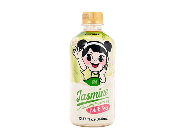 Chi Forest Milk Tea Jasmine Flavor,Low Sugar,12.17 fl oz - Yami.com
