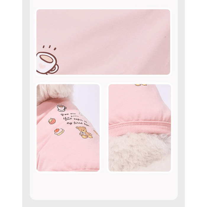 【中國直郵】 日本 愛狗與愛貓 狗狗夏季衣服透氣防曬背心 l(8-10公斤)1件 3