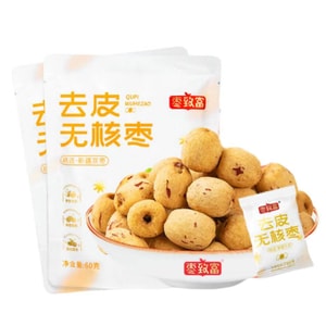 中國 棗致富 去皮無核棗 60克 新疆若羌灰棗無皮紅棗 去核大棗 老少皆宜 多吃也不傷胃