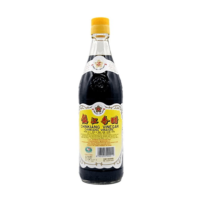 鎮江芳香黒酢 18.6 fl oz【無添加】【豊かな香り】
