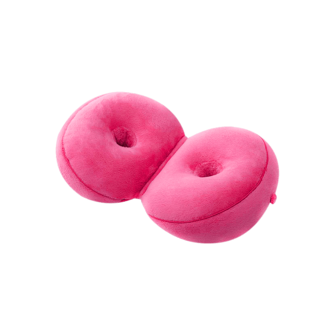 Hips Beauty Bagel Cushion, Raspberry