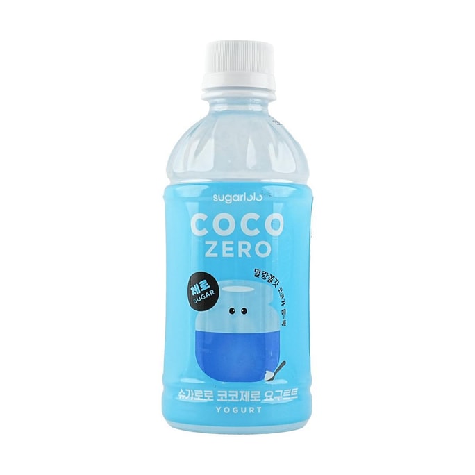 韓國SUGARLOLO COCO 無糖椰子果汁 優格口味 340ml