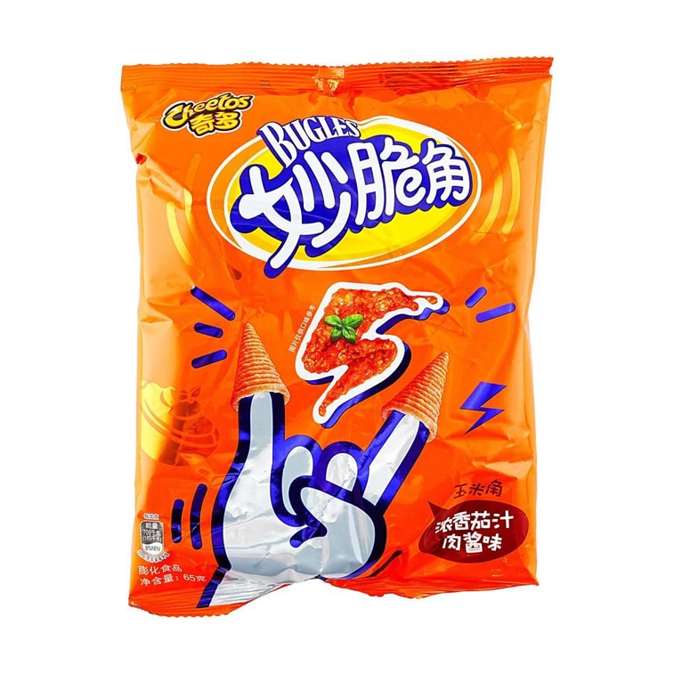 大陆版CHEETOS奇多 妙脆角玉米角 浓香茄汁肉酱味 65g 3