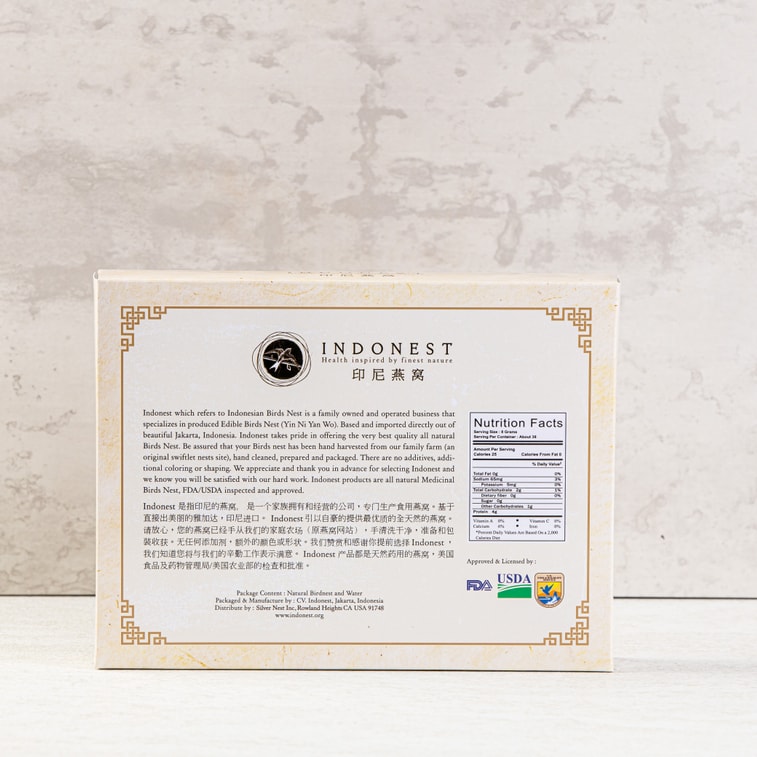 印尼燕窩 印尼溯源官方高品質燕窩CAA - 250gr 已通過FDA/USDA檢查 4