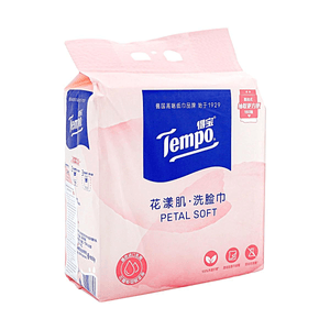 得宝 花漾肌洗脸巾 悬挂式160抽 【花瓣般柔滑】【100%木源纤维】