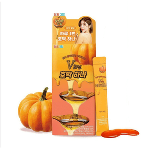 【韩国直邮】 韩国 DEEPTE 3DAYS 3日南瓜风味冲饮 10条 添加南瓜汁乳酸菌与低分子胶原蛋白独立条装饮品