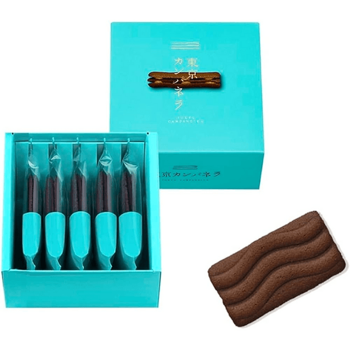 【日本直邮】 日本 晴空恋巧 东京车站  晴空恋浓郁巧克力夹心三层饼干 5个