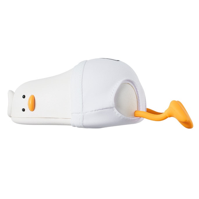 Lay flat duck hand warmer duck baby warmer charging warm two-in-one phone stand white