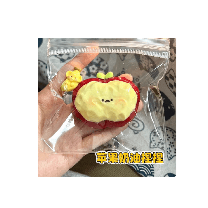 食颜派 Needoh捏捏乐 红色苹果奶油(一个装)【tiktok爆款  “苹” 添治愈】