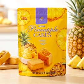 台湾ISABELLE伊莎贝尔 凤梨酥 6枚入 袋装 204g