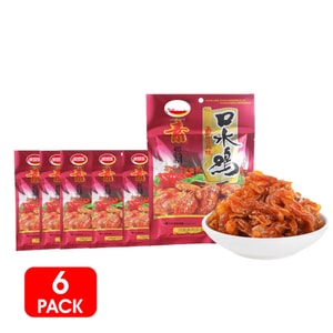 [Classic sweet and spicy flavor] Soy vegetarian spicy chicken strips 18g*6packd