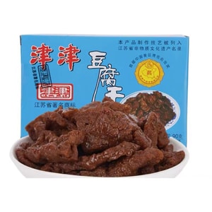 Tianjin Marinated Dried Tofu Honey Dried Tofu Snack Classic Marinated Flavor 90g * 1 box