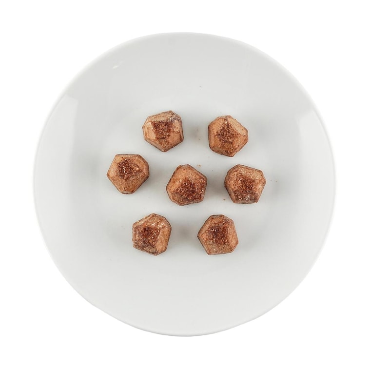 Diamond Crisp Chocolate Light Milk Hazelnut Flavor, 0.49 oz【0 Sugar Low Calories】 7
