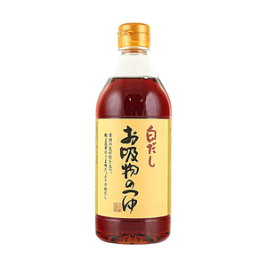 Shiro Dashi Osuandou No Tsuyu Clear Soup Base, 16.91 fl oz 【Premium Japanese Light Fish and Kelp Broth for Chawanmushi】