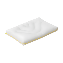 躺岛 波纹侧睡矮枕头 助眠超柔软低枕 适合头部前倾人群 60*40*8cm