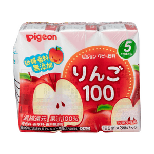 Baby Drink Apple 100 [125ml × 3 pieces]