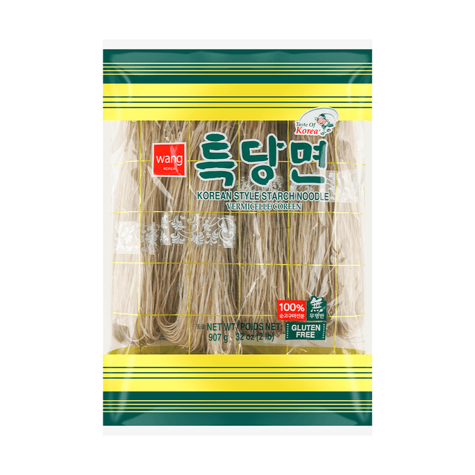 韩国WANG 韩式粉条 红薯细粉条炒杂菜粉丝 907g