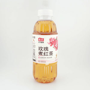 元氣森林 煮茶玫瑰煮紅茶 550ml【真材實料】【煮出茶香】