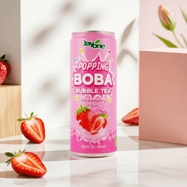 韩国JAYONE 爆珠水果茶 草莓味 320ml