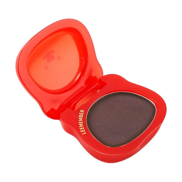 LEEMEMBER荔萌 小熊苹果系列 水光闪片腮红多用膏 高光修容脸部提亮 自然提气色 #LG10 黑钻果 细闪高亮浆果色 5