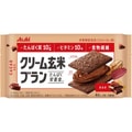 【日本直邮】 日本朝日ASAHI玄米系列 夹心低卡饼干 巧克力可可玄米 72g(2枚×2袋)