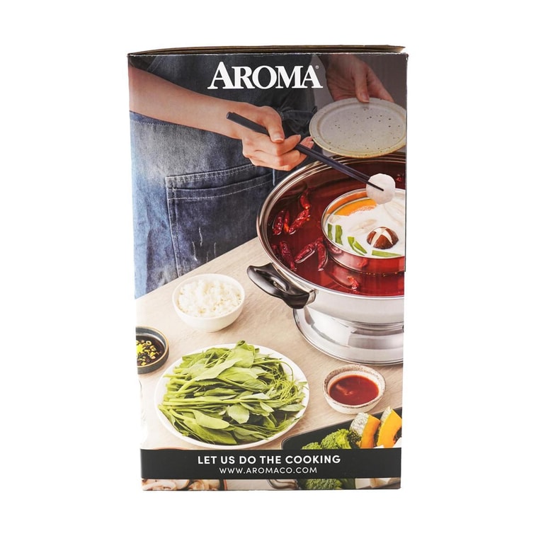 【低価格保証】4クォートステンレス電気しゃぶしゃぶ鍋 ASP-600 1年間製造保証 5