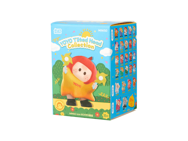 YoYo Cute Tilting Head Figure Blind Box, 2 Boxes - Yami.com