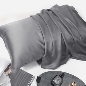 【アメリカ直送】OS OMYSTYLE テンセル枕カバー Qグレー/ペア 51×76cm