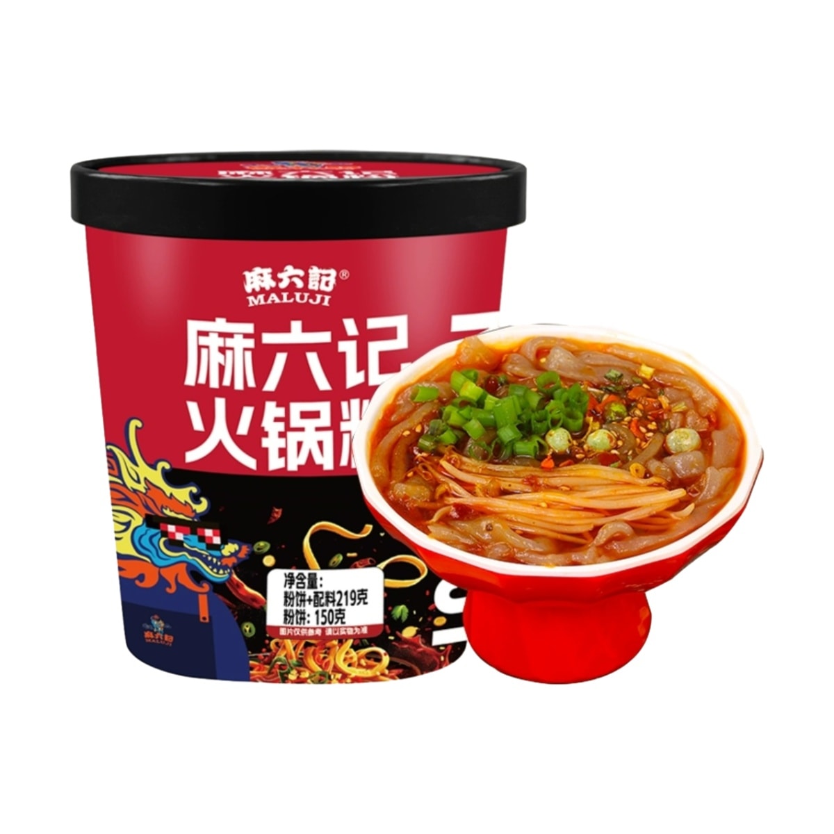 中国直送】麻辣鶏火鍋粉 219g×1バケツ - Yami