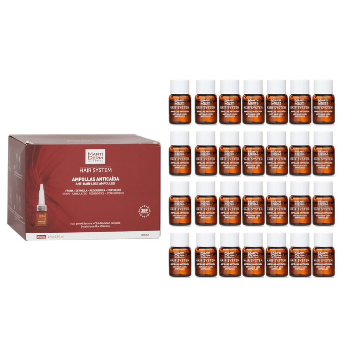 Hair System Anti-hair Loss Ampoule 28 Ampoulesx3ml