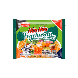 Hao Hao Vegetarian Flavour Instant Noodles, 2.65 oz