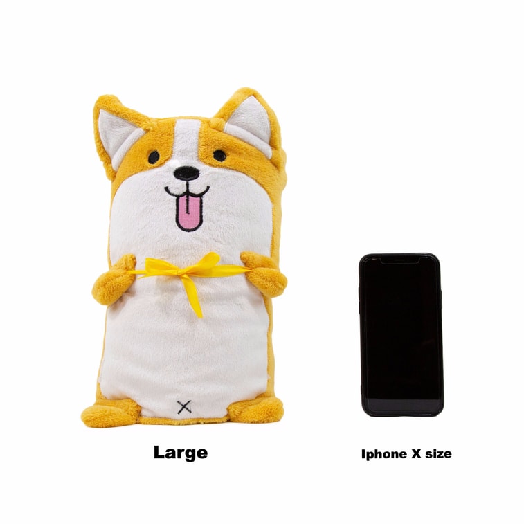  Corgi Plushy Air Conditioning Blanket #L size# 4