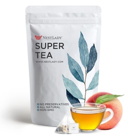 NESTLADY Peach Oolong Tea Refreshing Fruit Tea Tea bags 20 bags 70g【No sugar】