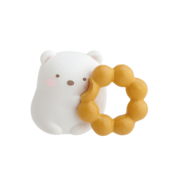 [일본 직배송] 미스터도넛 × 코너 크리처 도넛 시리즈 인형 장식품 [백곰]