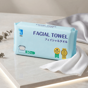 Face towel, 60 Piece - disposable face towel