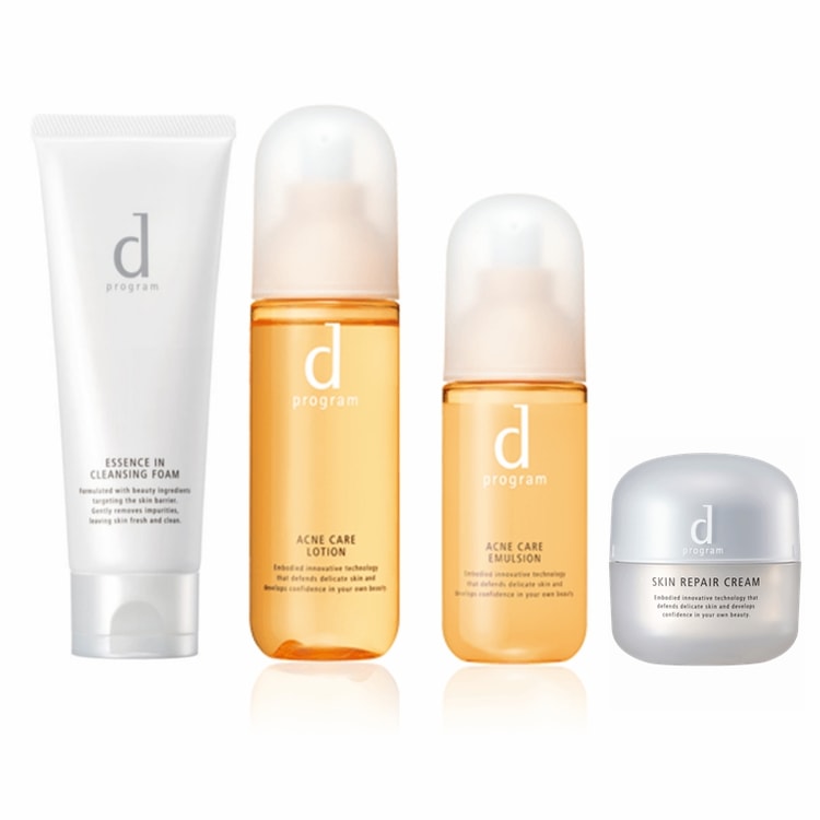 D PROGRAM Acne Care Lotion(125mL)+Emulsion(100mL)+ Moisturizing